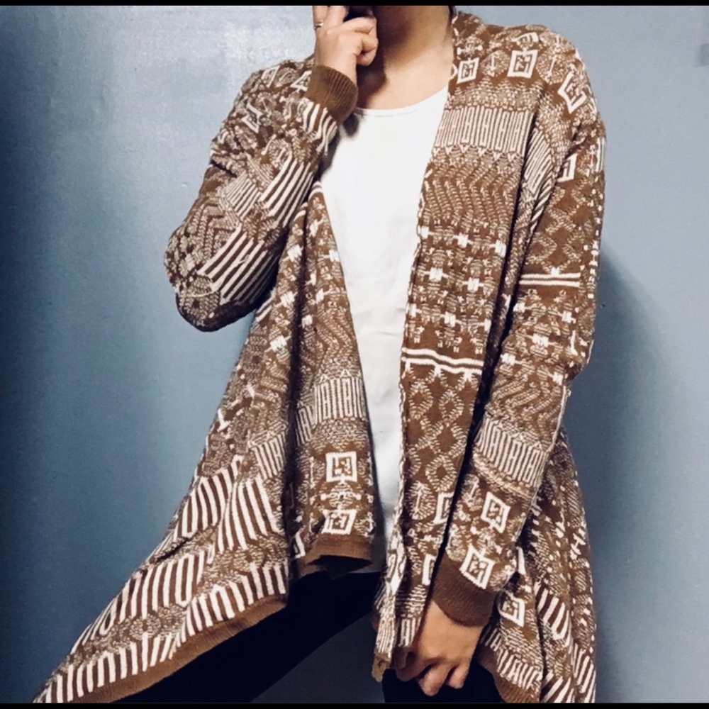 Sun & shade Aztec cardigan